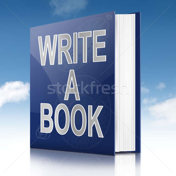 Writing a book. Stock photo © 72soul