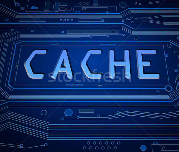 Cache concept. Stock photo © 72soul