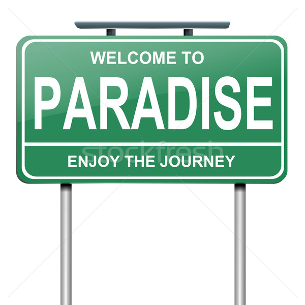 Paradise concept. Stock photo © 72soul