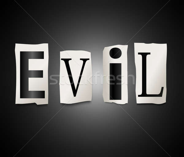 Evil concept. Stock photo © 72soul