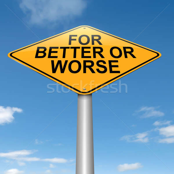 For better or worse. Stock photo © 72soul