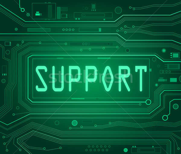 Support concept. Stock photo © 72soul
