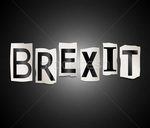 Brexit word concept. Stock photo © 72soul