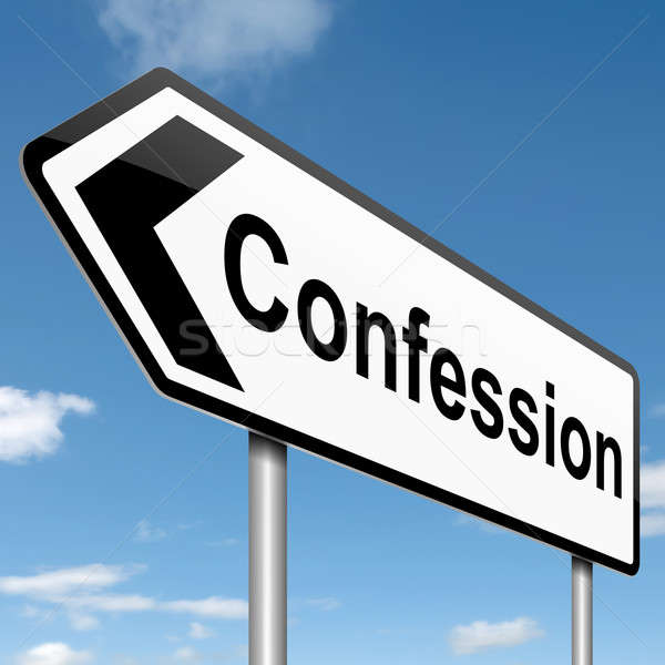 Confession concept. Stock photo © 72soul