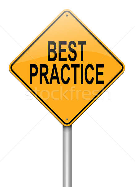 Stock photo: Best practice concept.