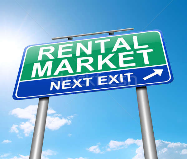 Rental market concept. Stock photo © 72soul