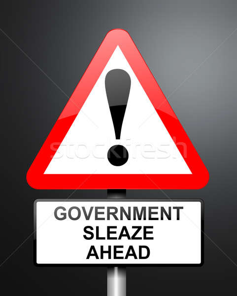 Stock photo: Government sleaze concept.