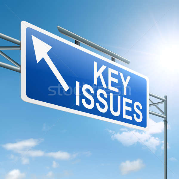 Key issues concept. Stock photo © 72soul