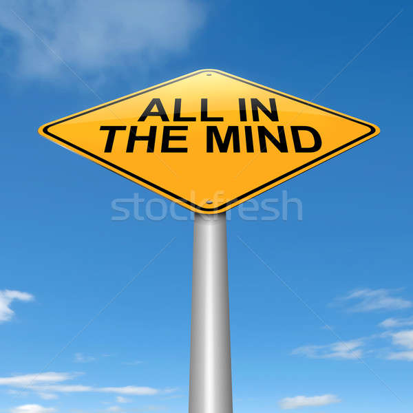 All in the mind. Stock photo © 72soul