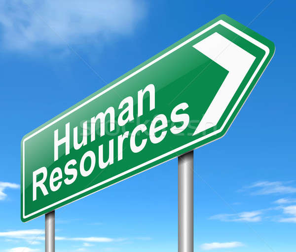 Human Resources concept. Stock photo © 72soul