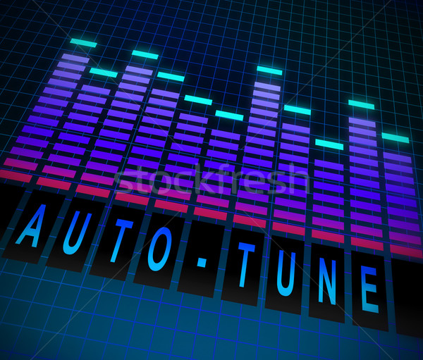Auto-tune concept. Stock photo © 72soul