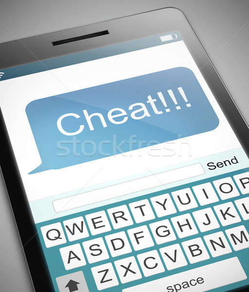 Cheat concept. Stock photo © 72soul