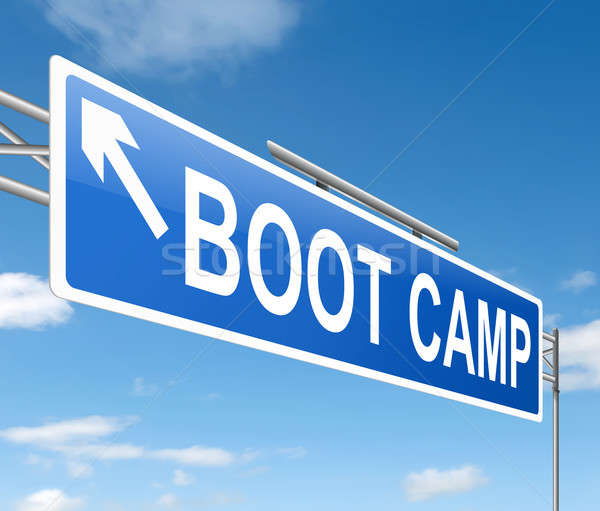 Boot camp concept. Stock photo © 72soul