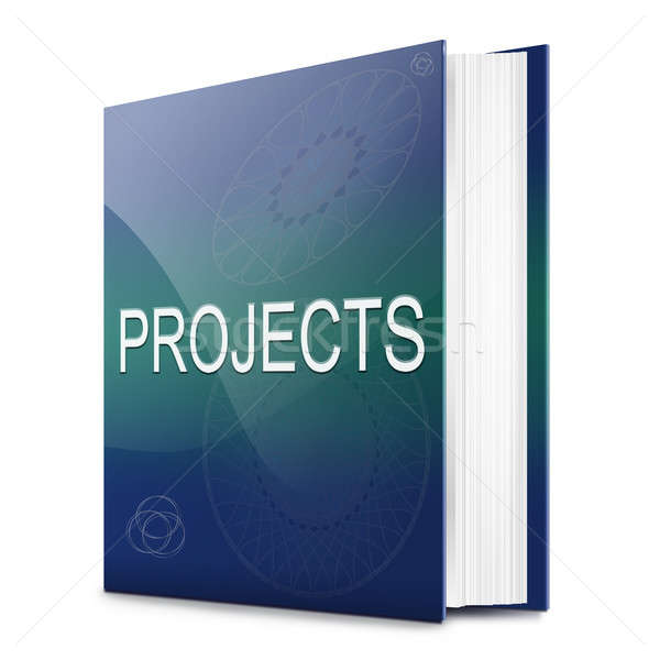 Project book concept. Stock photo © 72soul