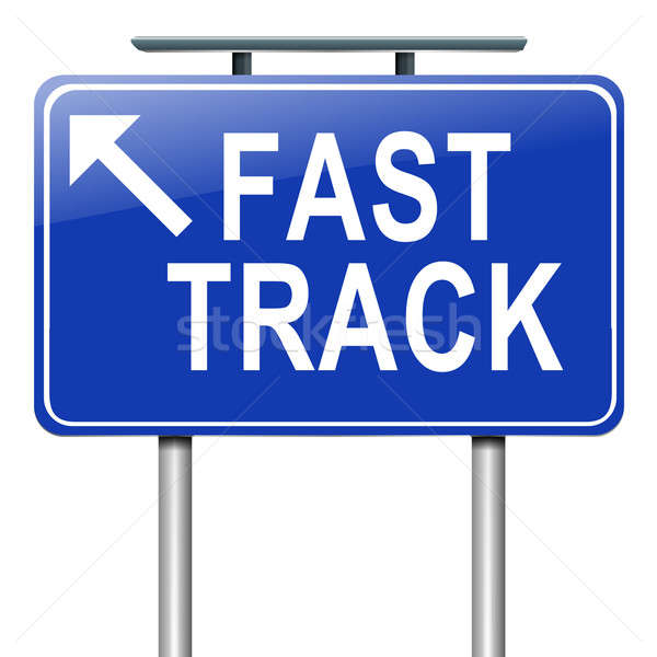 Fast track concept. Stock photo © 72soul