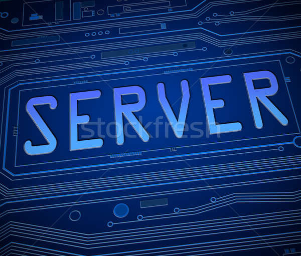 Server concept. Stock photo © 72soul