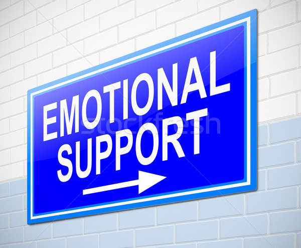 Emotional support concept. Stock photo © 72soul
