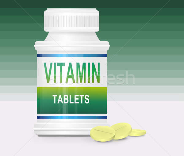 Vitamin concept. Stock photo © 72soul