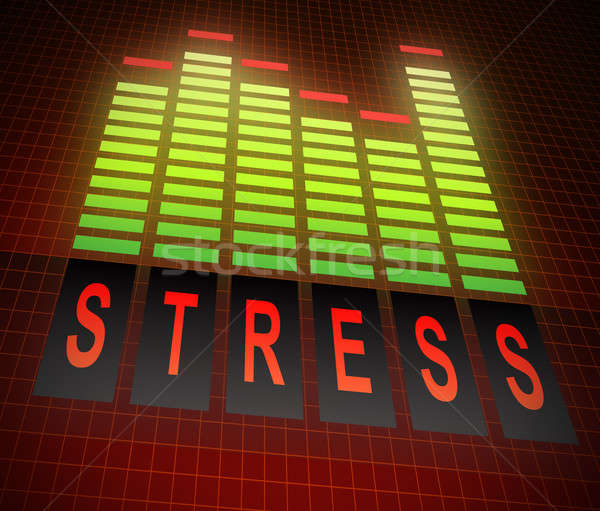 Stress levels concept. Stock photo © 72soul