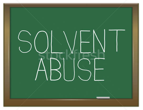 Solvent abuse concept. Stock photo © 72soul