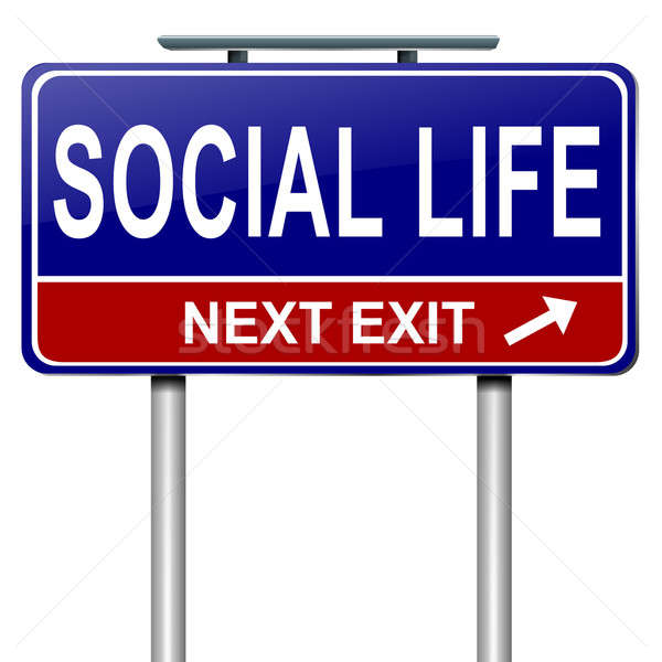 Social life concept. Stock photo © 72soul