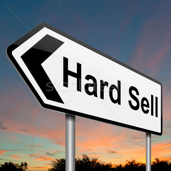 Hard sell concept. Stock photo © 72soul