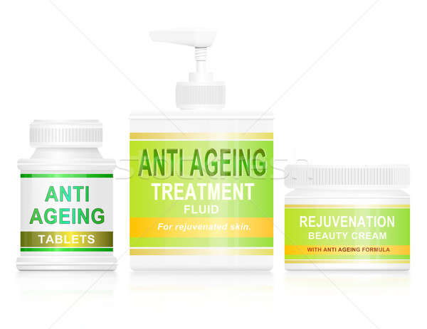 Stock photo: Anti ageing concept.
