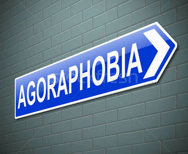 Agoraphobia concept. Stock photo © 72soul