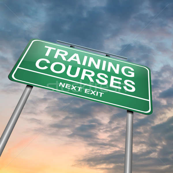 Training courses concept. Stock photo © 72soul