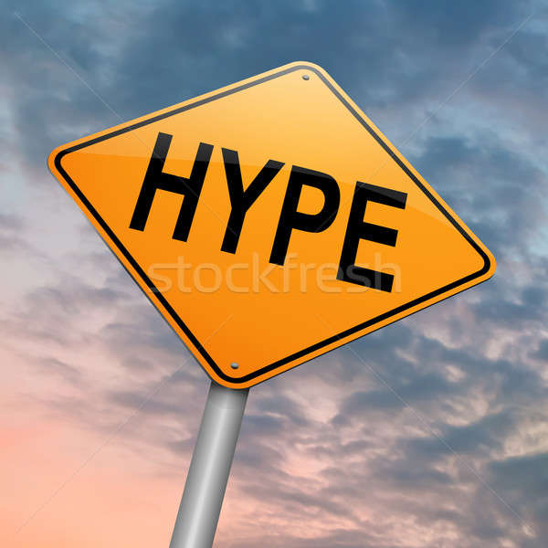 Hype concept. Stock photo © 72soul