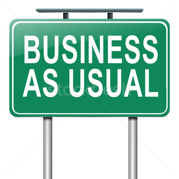 Business as usual. Stock photo © 72soul