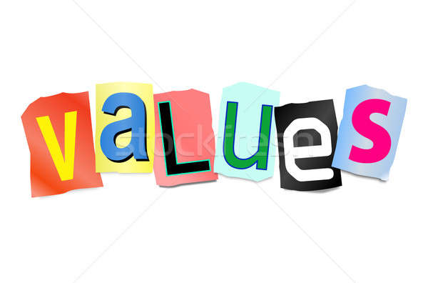Values concept. Stock photo © 72soul