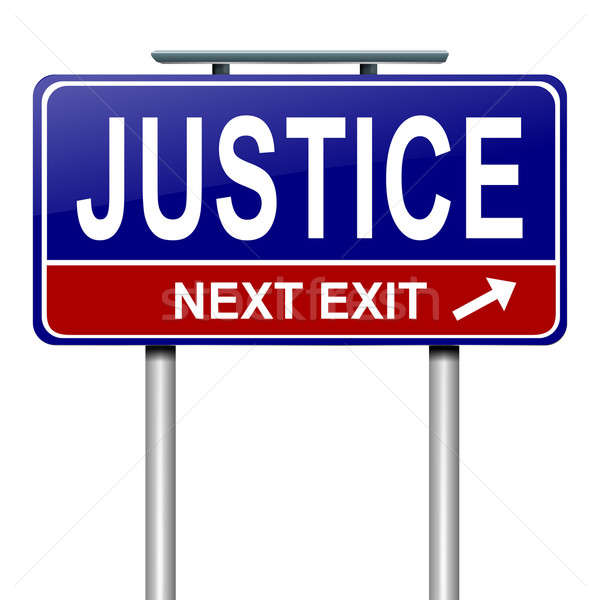 Stock photo: Justice concept.