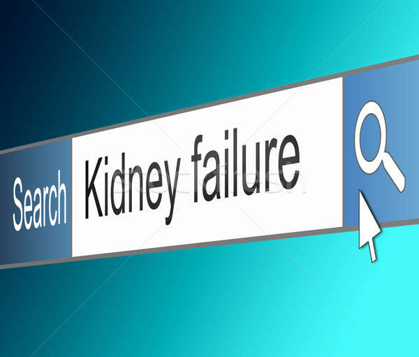 Stock photo: Kidney failure concept.