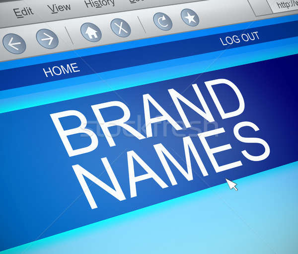 Brand names concept. Stock photo © 72soul