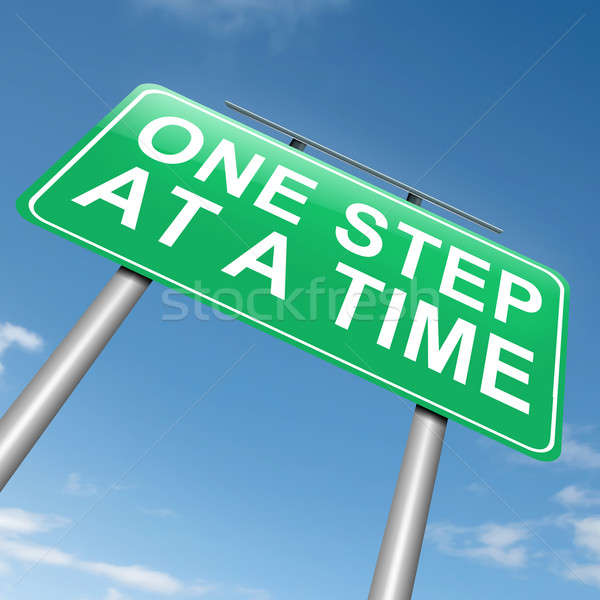 One step at a time. Stock photo © 72soul