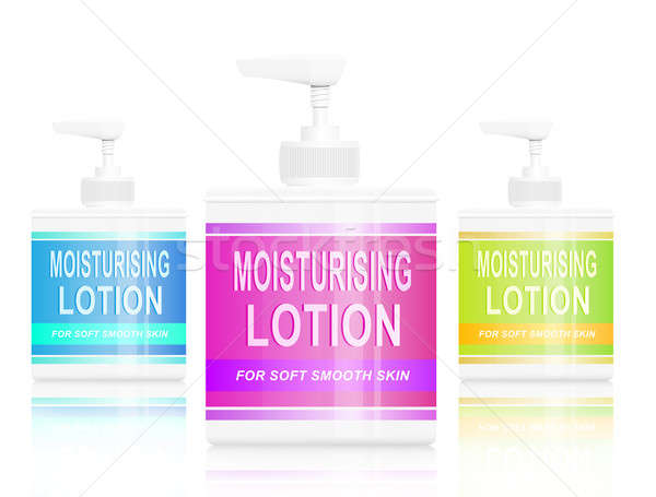 Moisturing lotion dispensers. Stock photo © 72soul