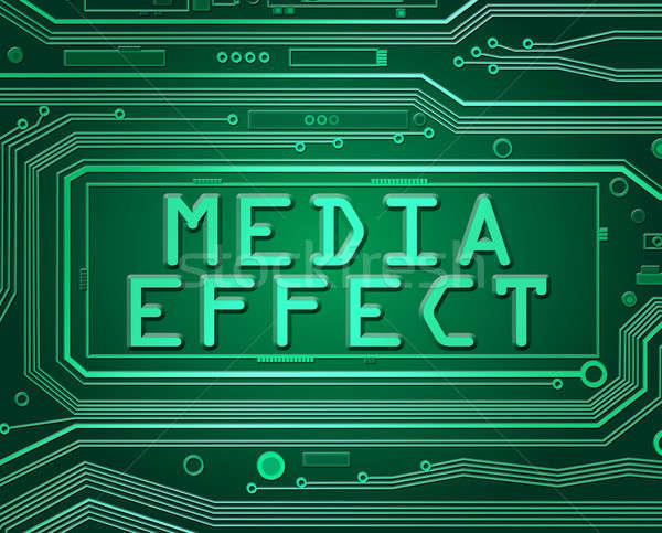 Media effect concept. Stock photo © 72soul