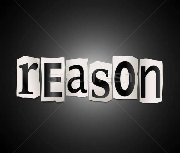 Reason concept. Stock photo © 72soul