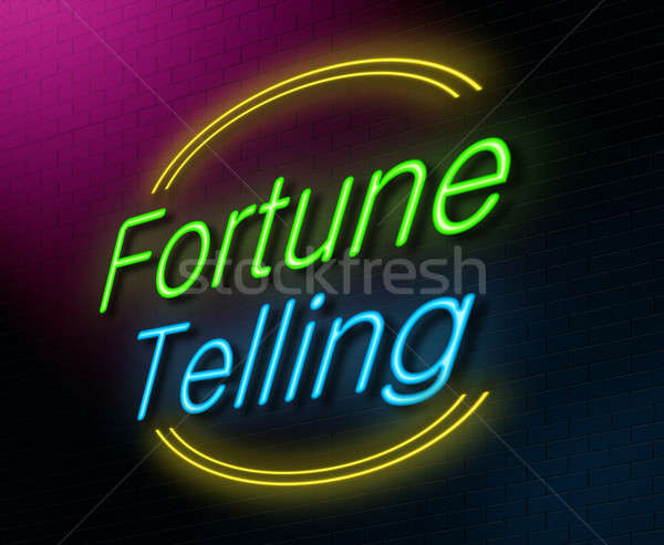 Stock photo: Fortune telling concept.