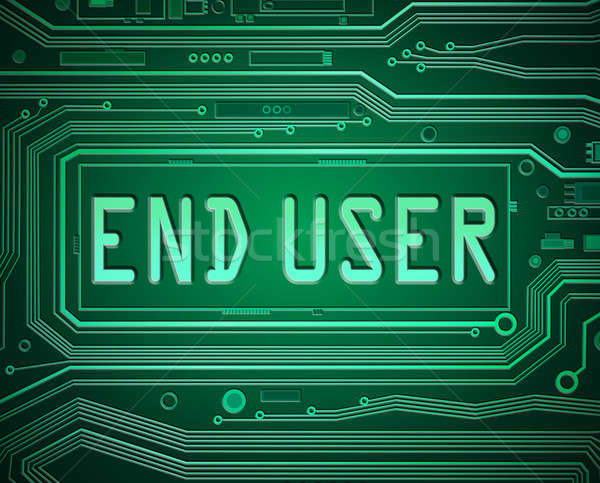 End user concept. Stock photo © 72soul