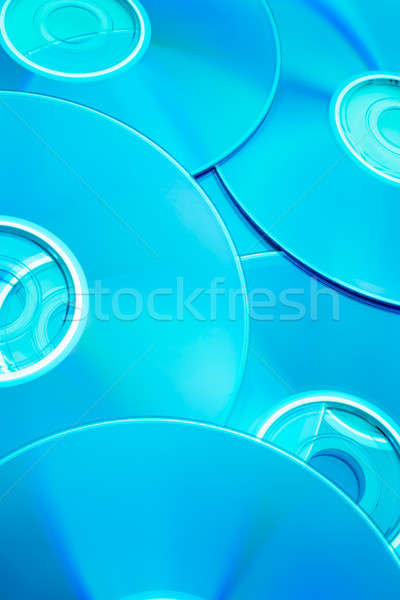 Cd angle turquoise couleur musique sonores Photo stock © a2bb5s