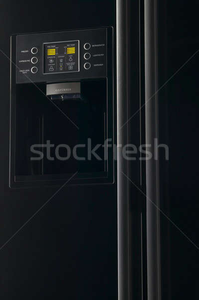 Refrigerator with frontal display  Stock photo © ABBPhoto