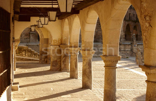 Stone archs Stock photo © ABBPhoto