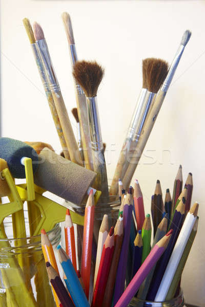 Art craft tools Stock photo © ABBPhoto