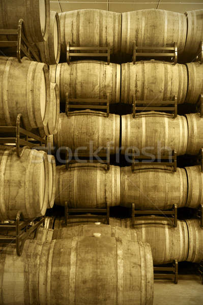 Vin imbatranire proces spaniol vertical Imagine de stoc © ABBPhoto