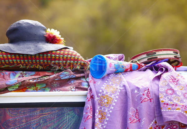 Hippie objects Stock photo © ABBPhoto