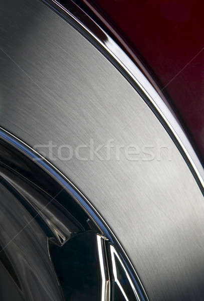 Masina de spalat modern scazut cheie oţel Imagine de stoc © ABBPhoto