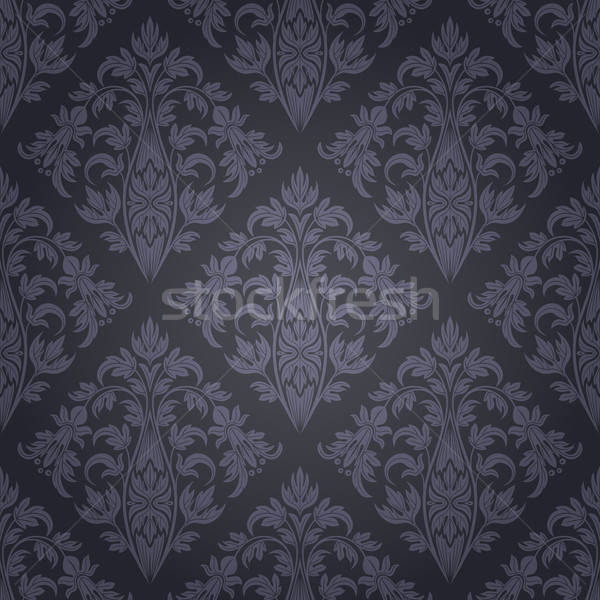 Seamless floral pattern. Retro background. Vector illustration. Stock photo © AbsentA