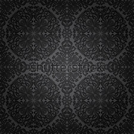 Senza soluzione di continuità floreale pattern fiore foglia sfondo Foto d'archivio © AbsentA